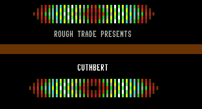 Cuthbert in the Tombs Title Screen